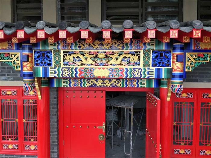 中醫(yī)館裝修設計案例_玖鑫仿古-專注成都古建筑施工，中式裝修